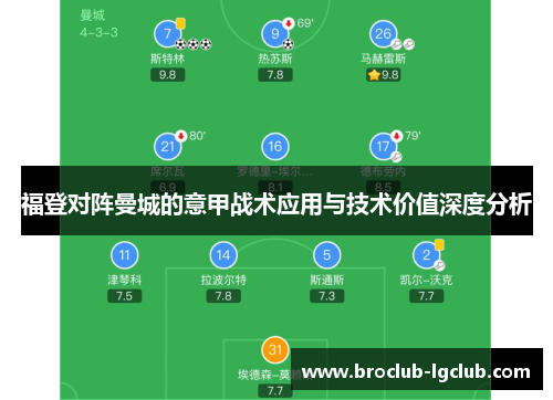 福登对阵曼城的意甲战术应用与技术价值深度分析 福登对阵曼城的意甲战术应用与技术价值深度分析